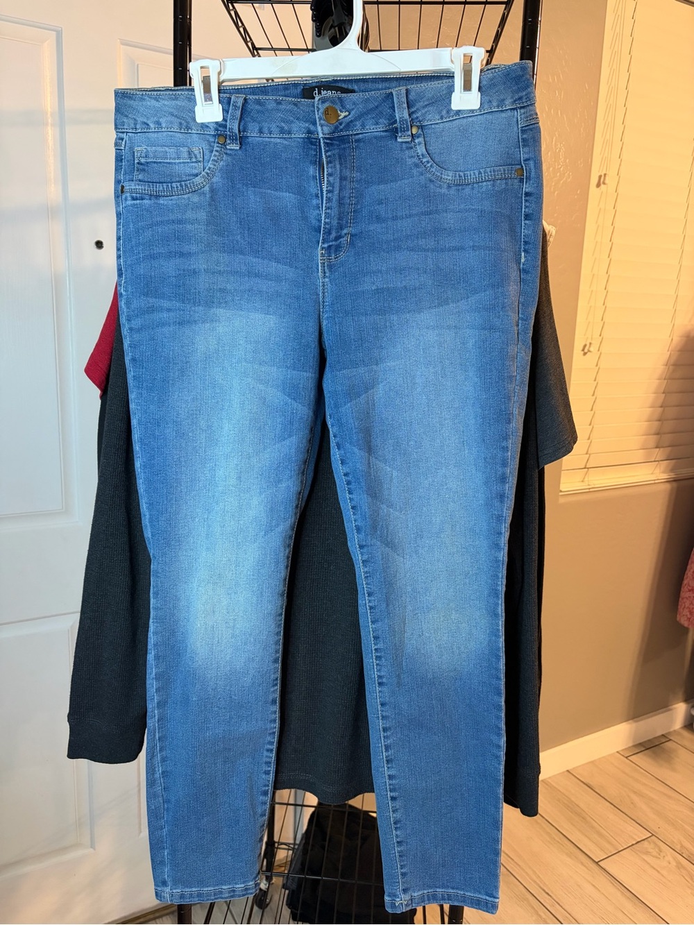 d. jeans Light Blue Women's Skinny Stretch Jeans